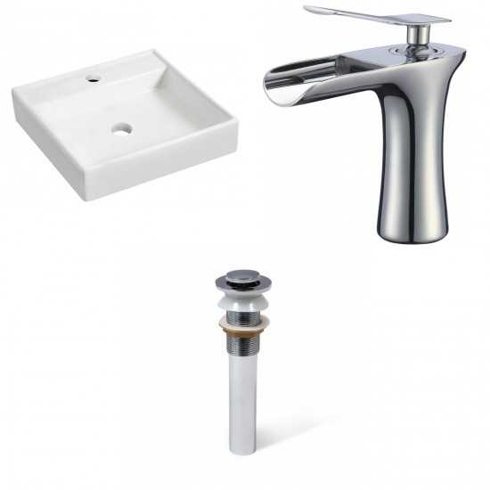 17.5-in. W Bathroom Vessel Sink Set_AI-34008