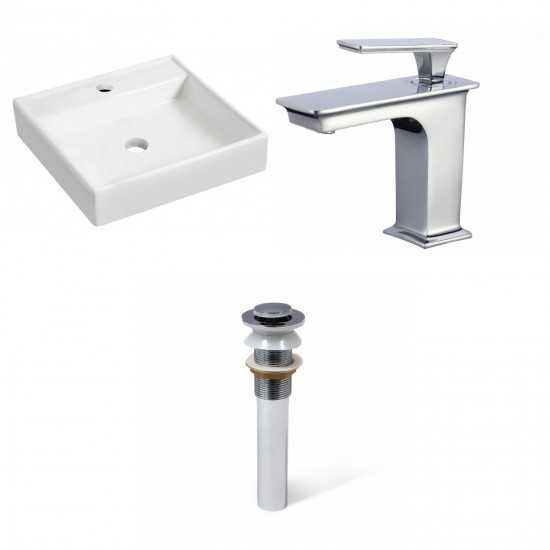 17.5-in. W Bathroom Vessel Sink Set_AI-34009