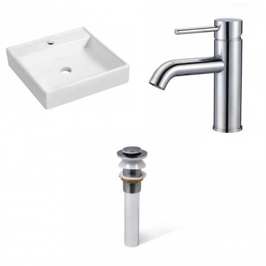 17.5-in. W Bathroom Vessel Sink Set_AI-34010