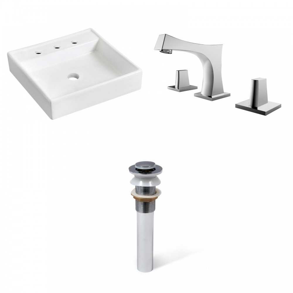 17.5-in. W Bathroom Vessel Sink Set_AI-34014