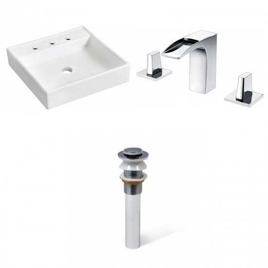 17.5-in. W Bathroom Vessel Sink Set_AI-34017