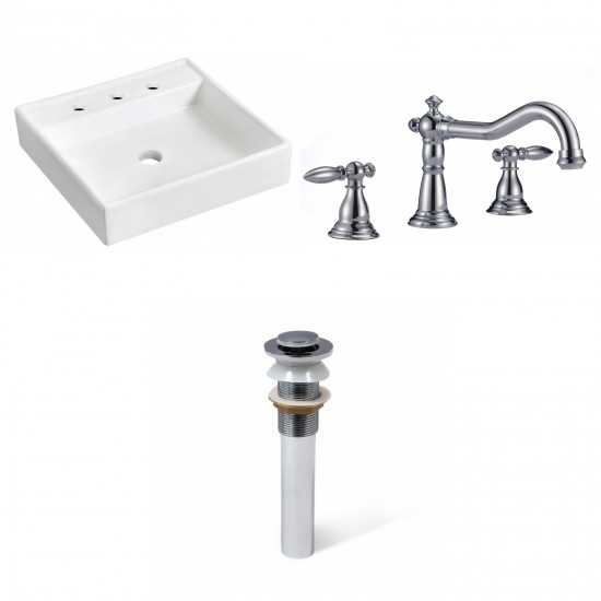 17.5-in. W Bathroom Vessel Sink Set_AI-34018