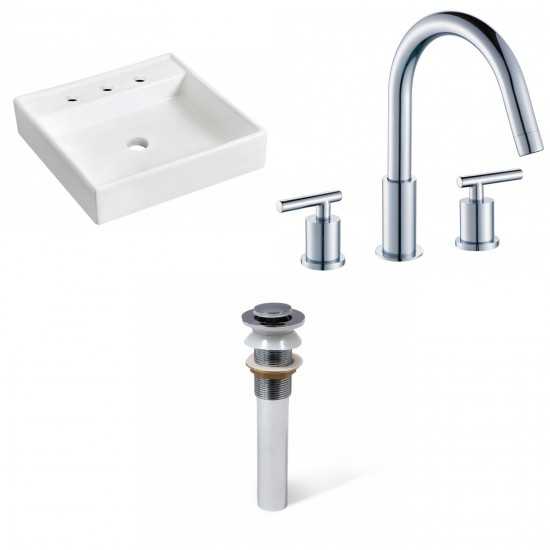 17.5-in. W Bathroom Vessel Sink Set_AI-34019