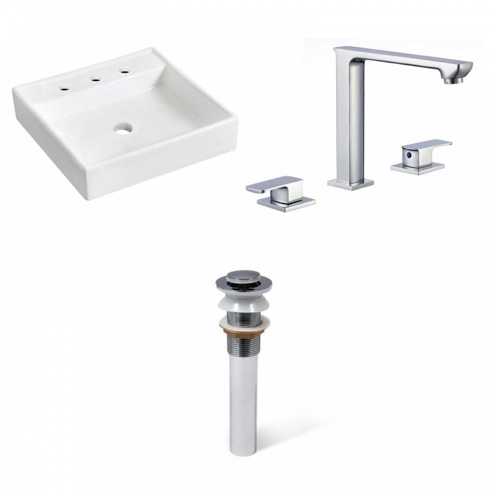 17.5-in. W Bathroom Vessel Sink Set_AI-34021