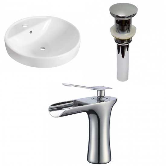 18.25-in. W Bathroom Vessel Sink Set_AI-34022