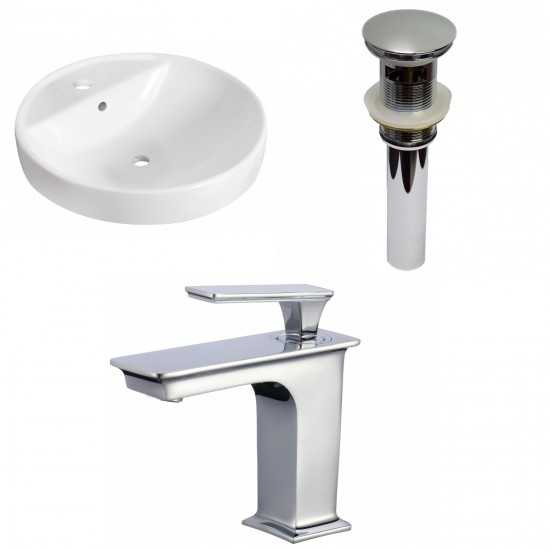 18.25-in. W Bathroom Vessel Sink Set_AI-34023