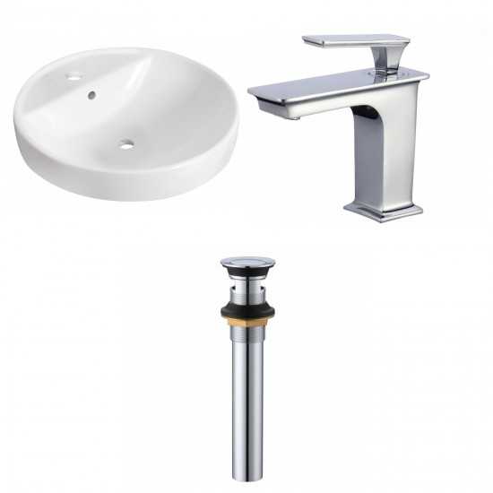 18.25-in. W Bathroom Vessel Sink Set_AI-34031