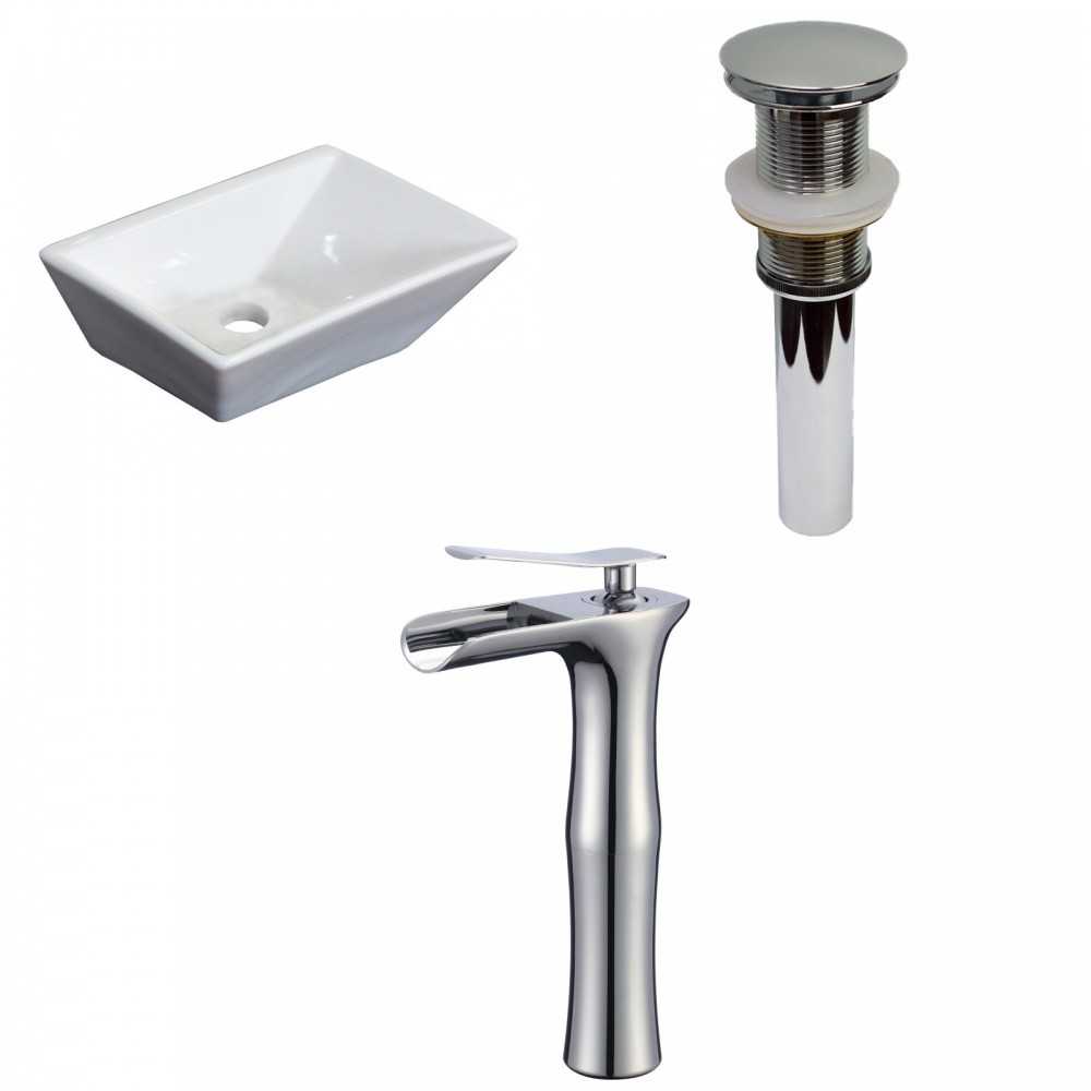 12-in. W Bathroom Vessel Sink Set_AI-34035