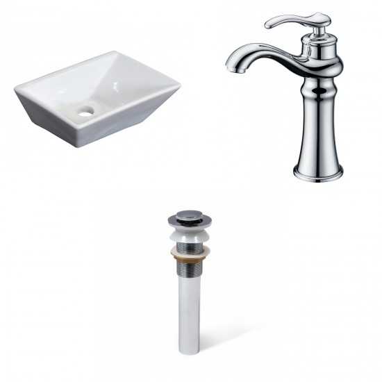 12-in. W Bathroom Vessel Sink Set_AI-34036