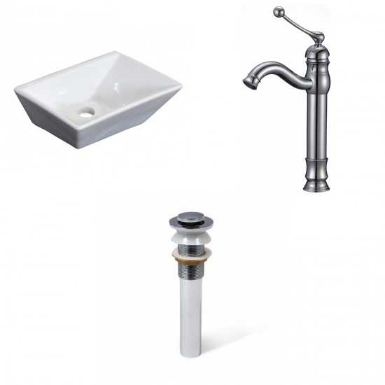 12-in. W Bathroom Vessel Sink Set_AI-34037