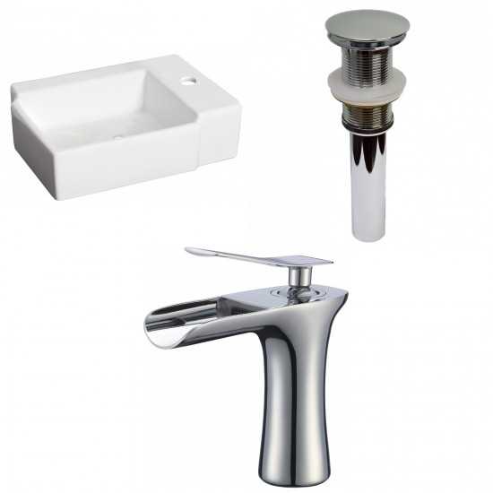 16.25-in. W Bathroom Vessel Sink Set_AI-34046