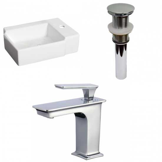 16.25-in. W Bathroom Vessel Sink Set_AI-34047