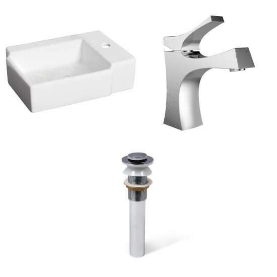 16.25-in. W Bathroom Vessel Sink Set_AI-34048