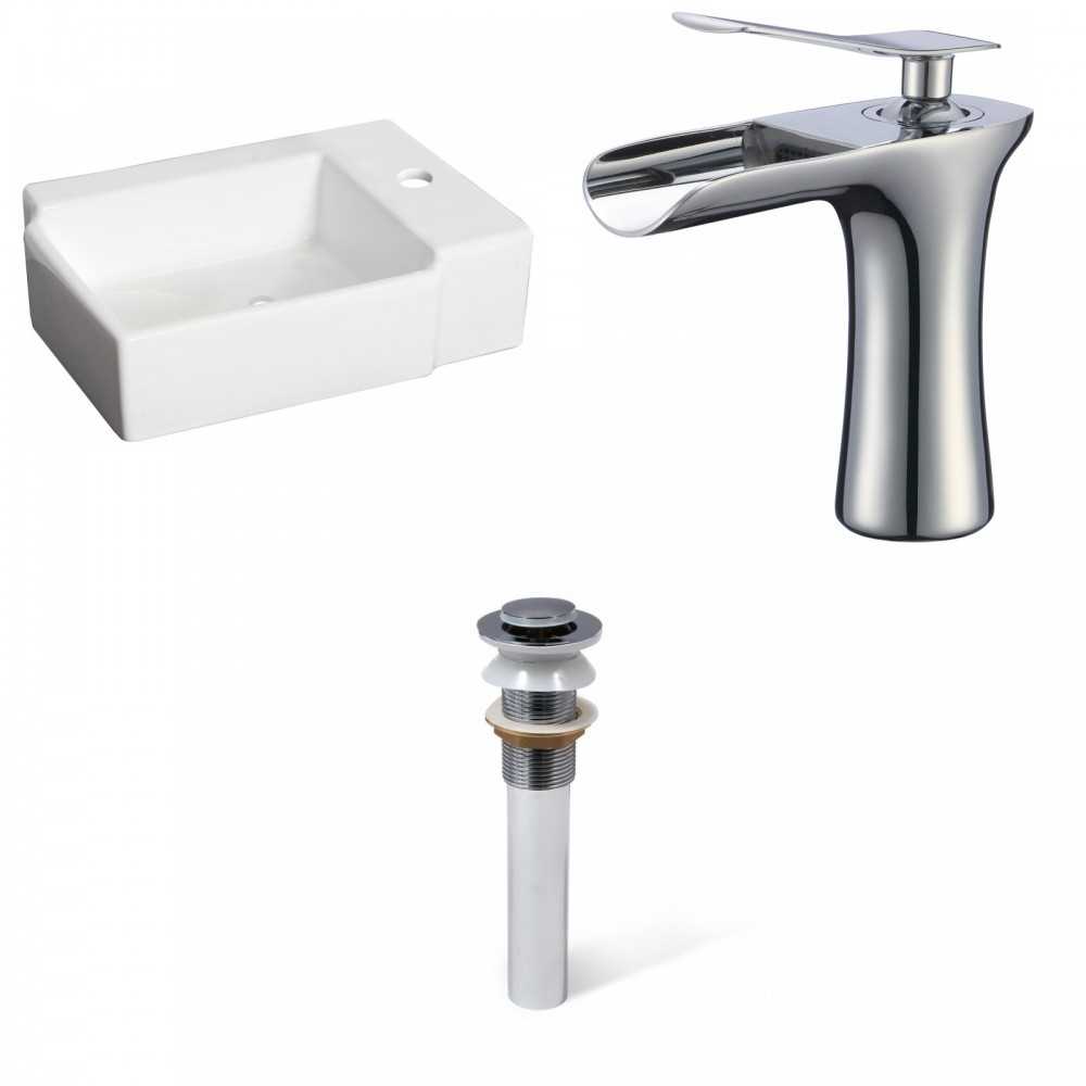 16.25-in. W Bathroom Vessel Sink Set_AI-34054