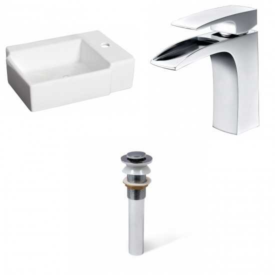 16.25-in. W Bathroom Vessel Sink Set_AI-34064