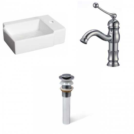 16.25-in. W Bathroom Vessel Sink Set_AI-34065