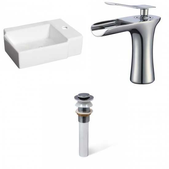 16.25-in. W Bathroom Vessel Sink Set_AI-34066