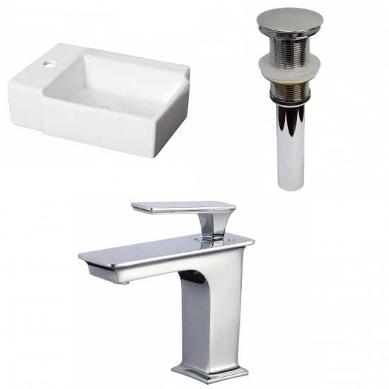 16.25-in. W Bathroom Vessel Sink Set_AI-34071