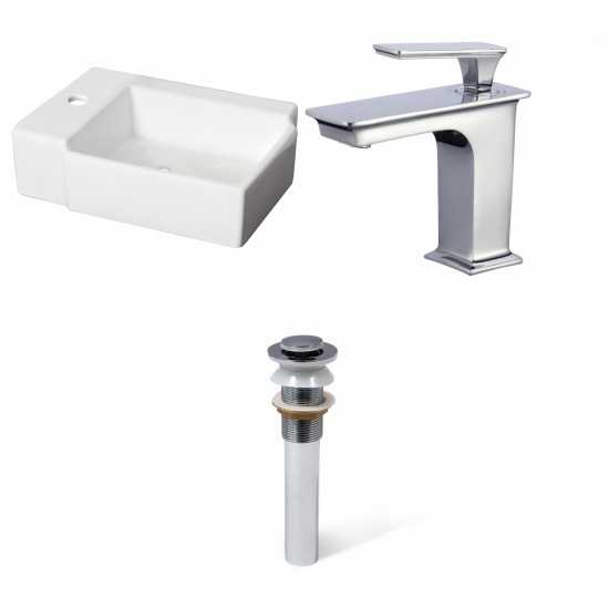 16.25-in. W Bathroom Vessel Sink Set_AI-34079