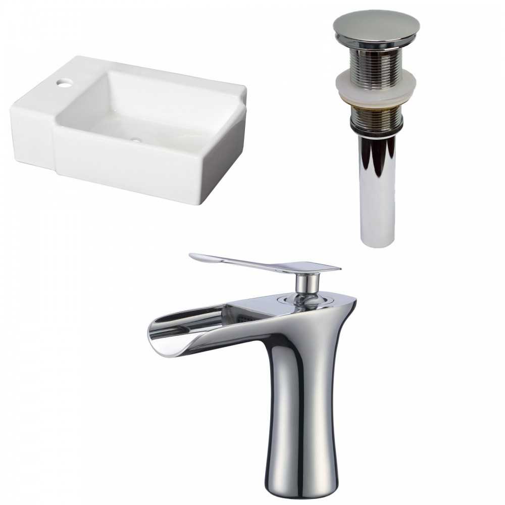 16.25-in. W Bathroom Vessel Sink Set_AI-34082