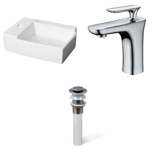 16.25-in. W Bathroom Vessel Sink Set_AI-34087