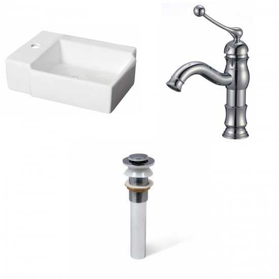 16.25-in. W Bathroom Vessel Sink Set_AI-34089