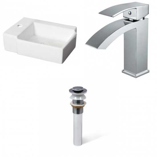 16.25-in. W Bathroom Vessel Sink Set_AI-34093