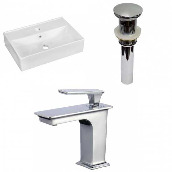 19.75-in. W Bathroom Vessel Sink Set_AI-34095