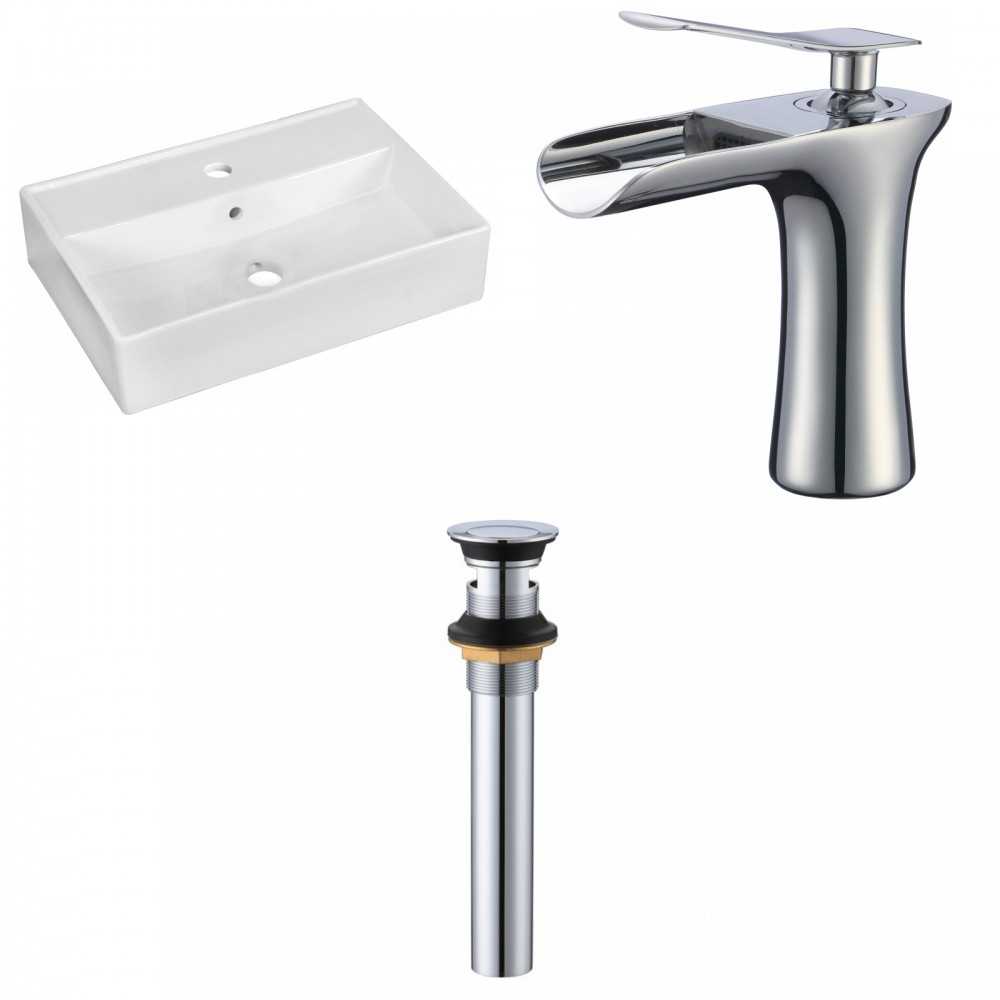 19.75-in. W Bathroom Vessel Sink Set_AI-34102