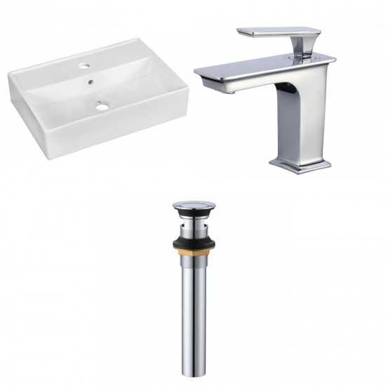 19.75-in. W Bathroom Vessel Sink Set_AI-34103