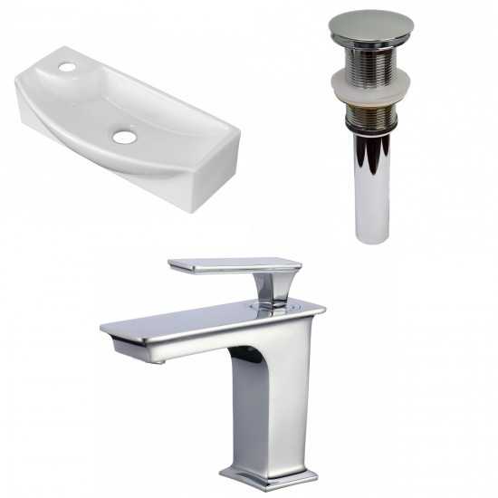 17.75-in. W Bathroom Vessel Sink Set_AI-34191