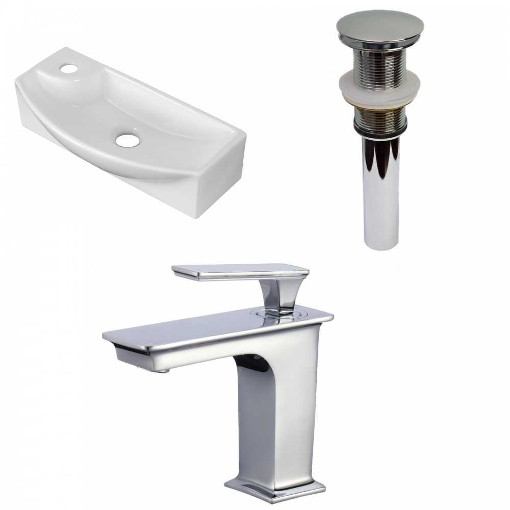 17.75-in. W Bathroom Vessel Sink Set_AI-34191