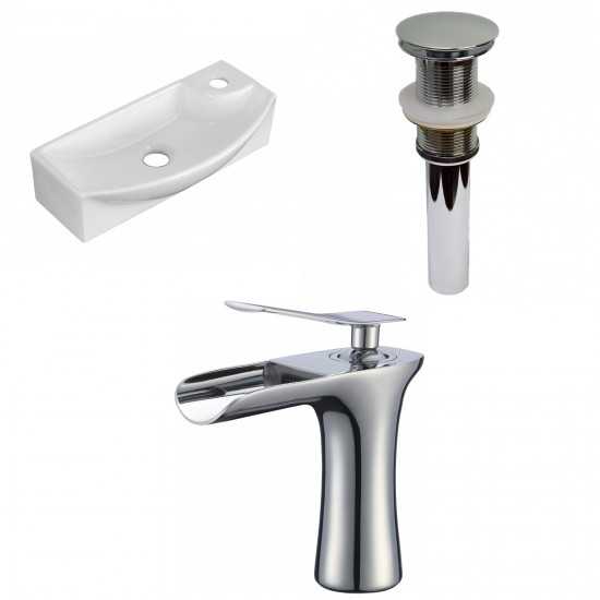 17.75-in. W Bathroom Vessel Sink Set_AI-34203