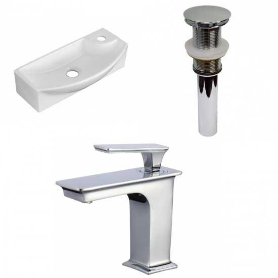 17.75-in. W Bathroom Vessel Sink Set_AI-34204