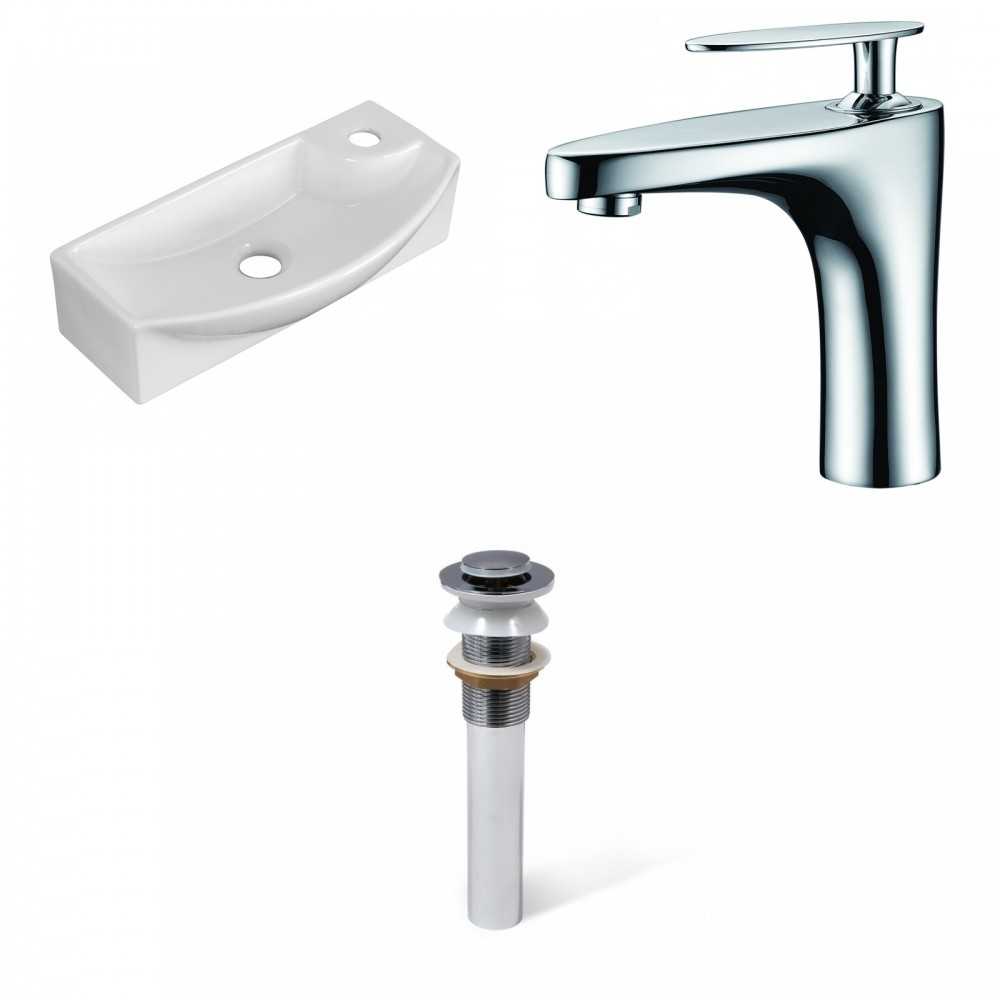 17.75-in. W Bathroom Vessel Sink Set_AI-34207