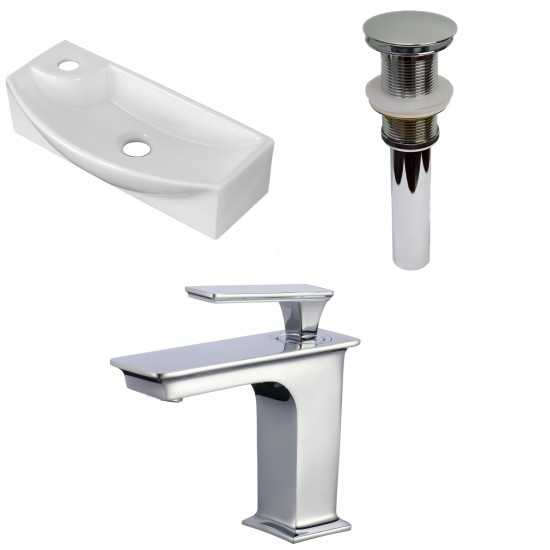 17.75-in. W Bathroom Vessel Sink Set_AI-34325