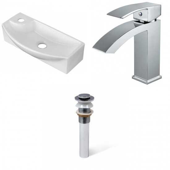 17.75-in. W Bathroom Vessel Sink Set_AI-34335