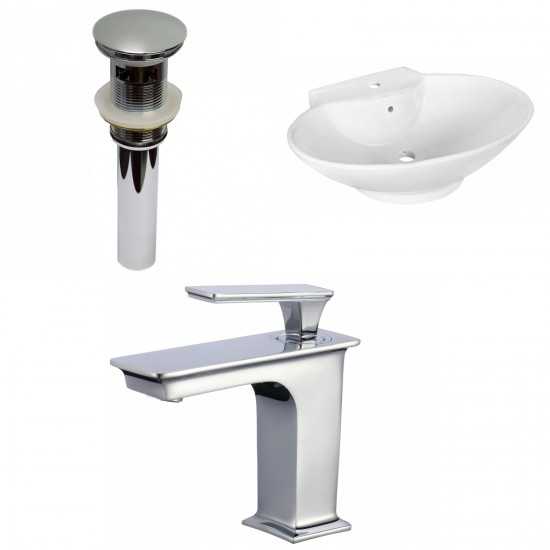 22.75-in. W Bathroom Vessel Sink Set_AI-34349