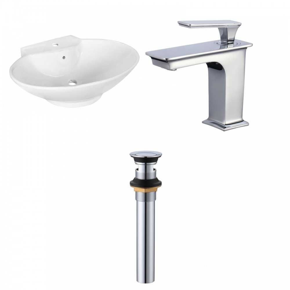 22.75-in. W Bathroom Vessel Sink Set_AI-34357