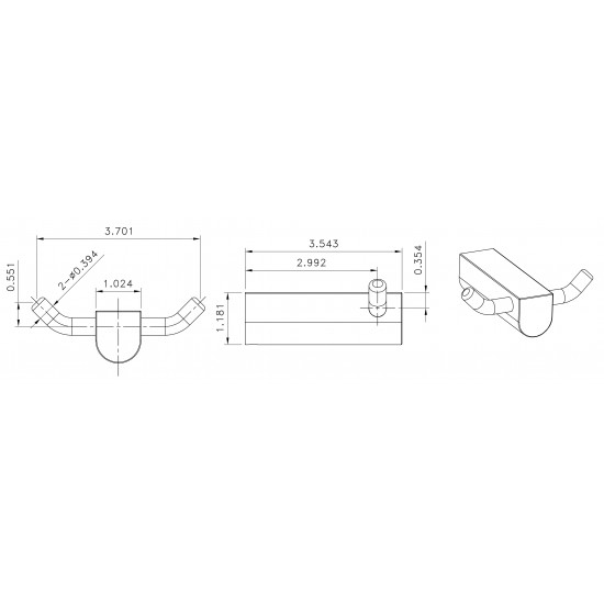 4-in. W Robe Hook_AI-3048