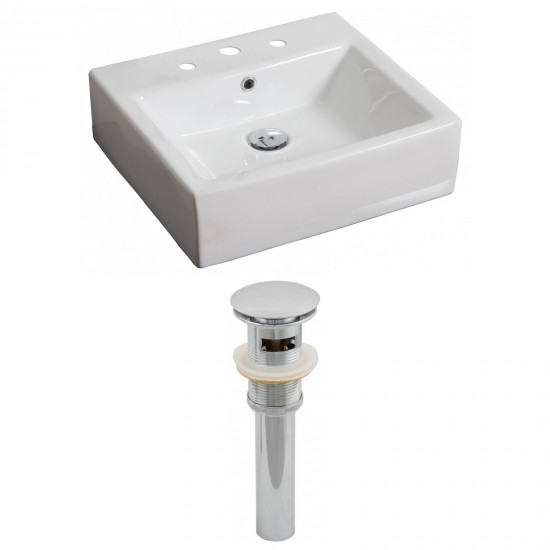 21-in. W Bathroom Vessel Sink Set_AI-14805