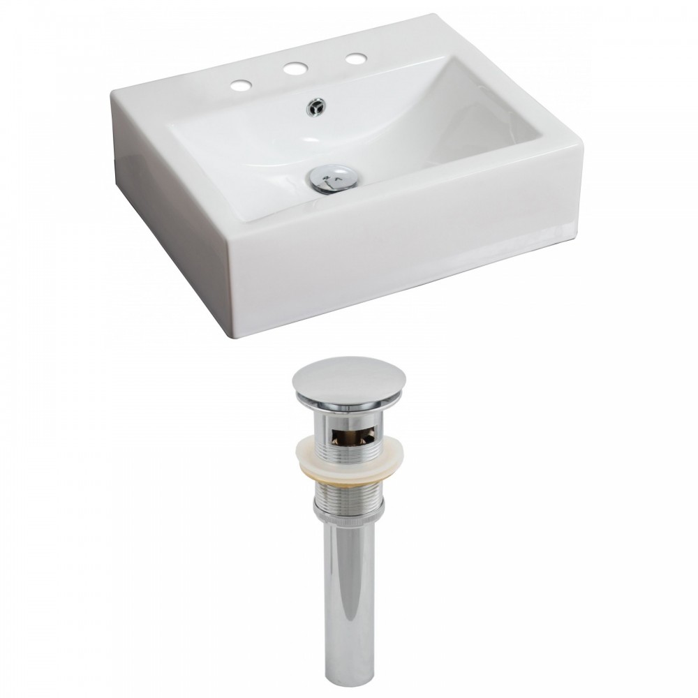 20.25-in. W Bathroom Vessel Sink Set_AI-14812