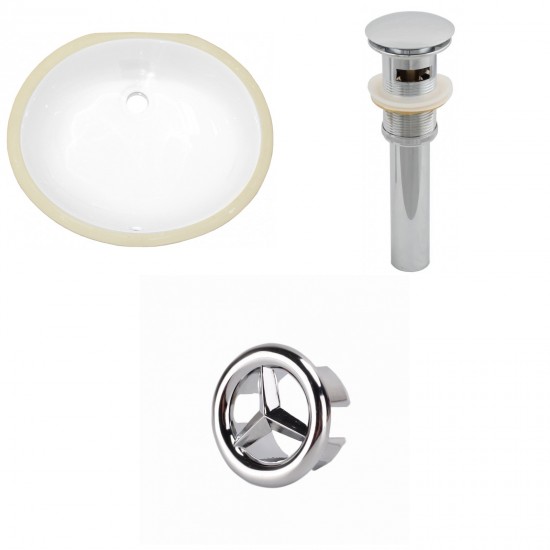 19.5-in. W Bathroom Undermount Sink Set_AI-20541