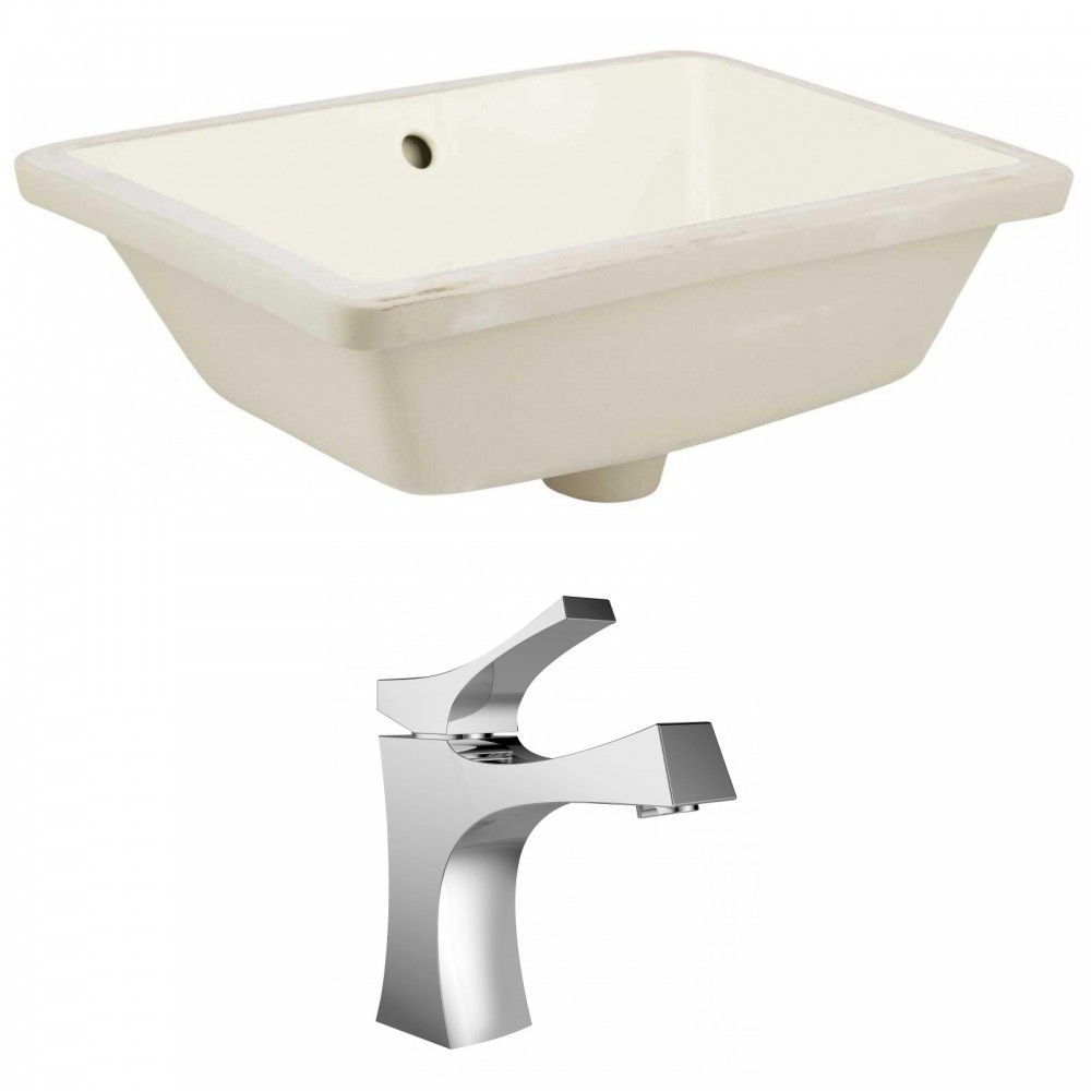 18.25-in. W Bathroom Undermount Sink Set_AI-22805