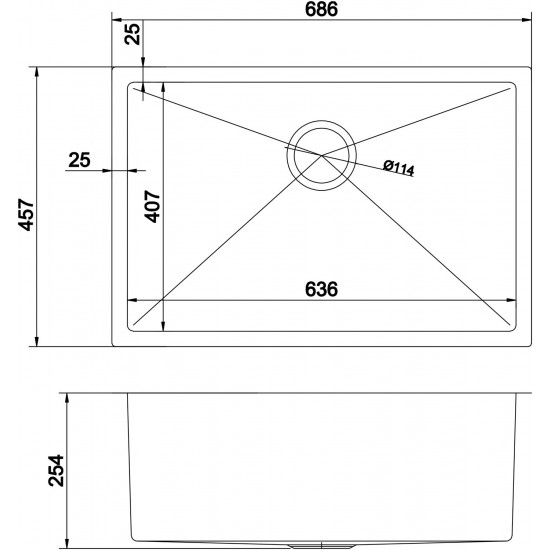 27-in. W Laundry Sink_AI-29394