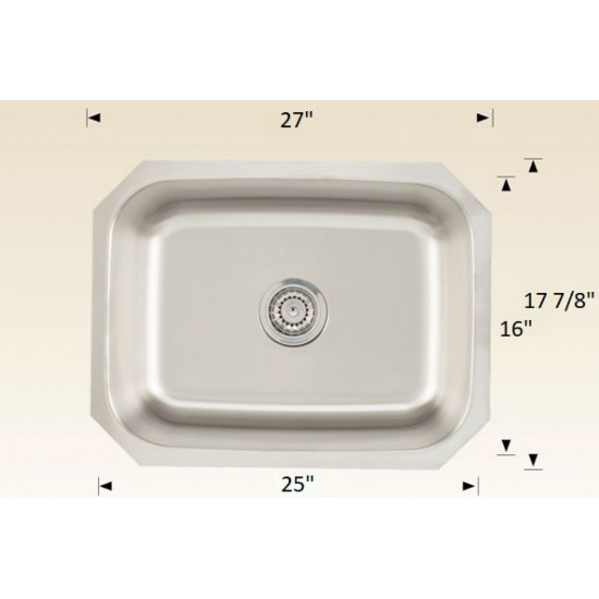 27-in. W Kitchen Sink_AI-34431