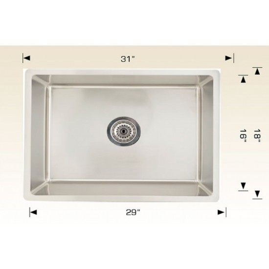 31-in. W Kitchen Sink_AI-34433