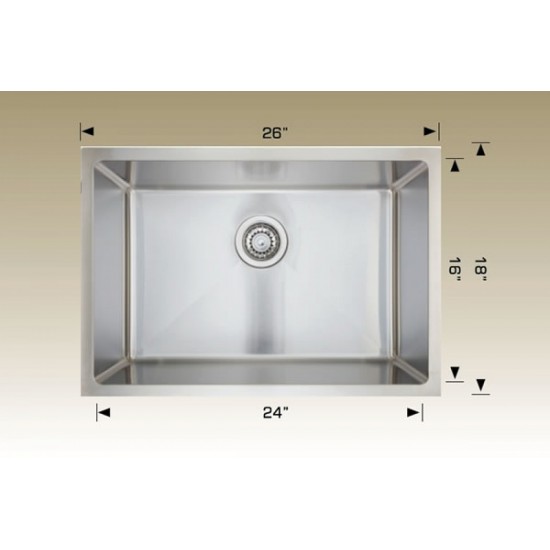 26-in. W Kitchen Sink_AI-34460