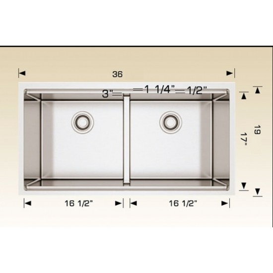 36-in. W Kitchen Sink_AI-34489