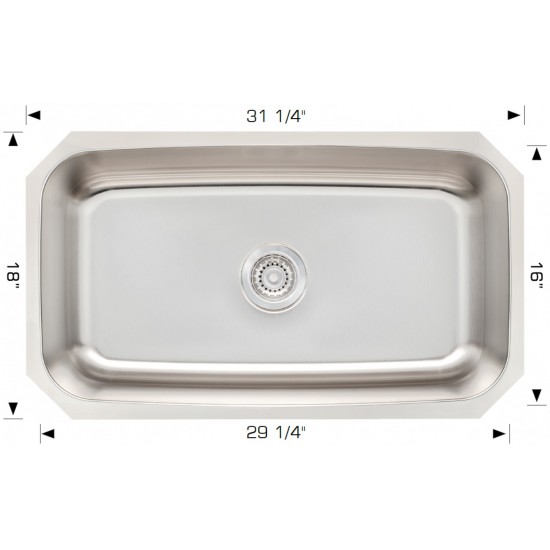 31.25-in. W Kitchen Sink_AI-34532